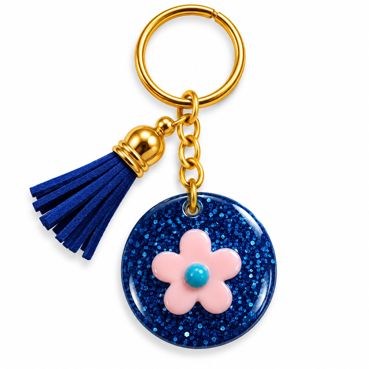 Resin Luxury Keychain