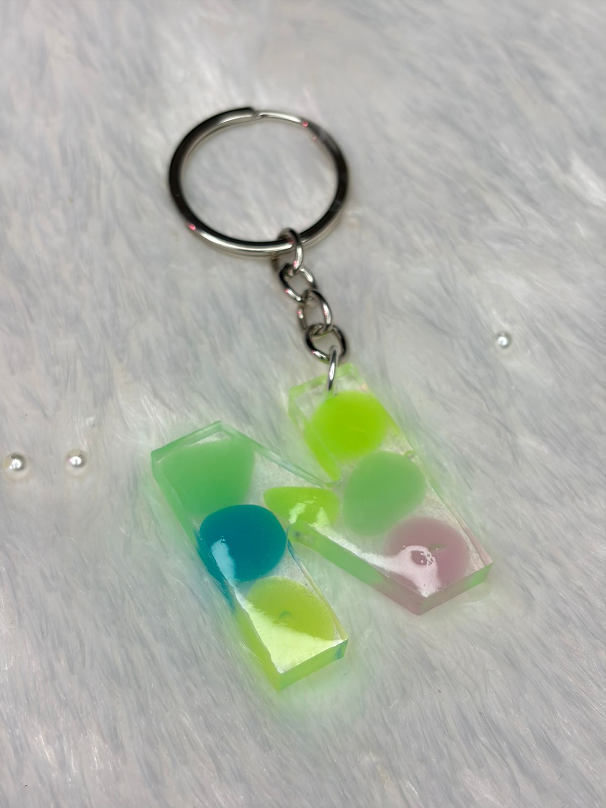 Resin Luxury Keychain