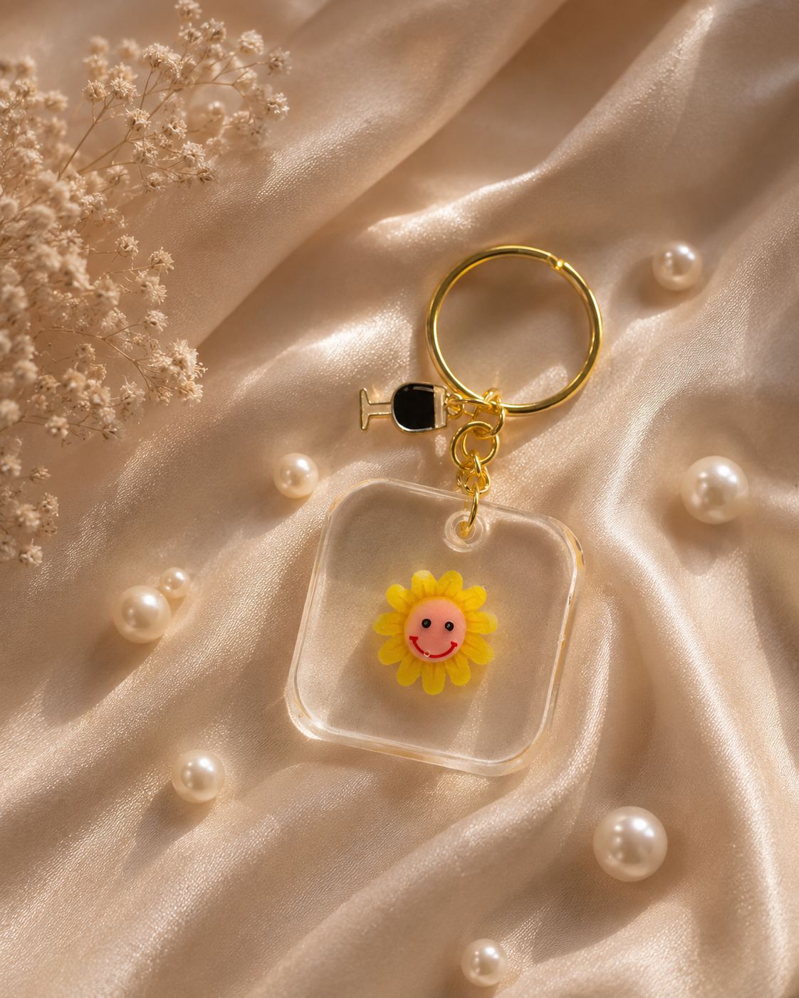 Resin Luxury Keychain