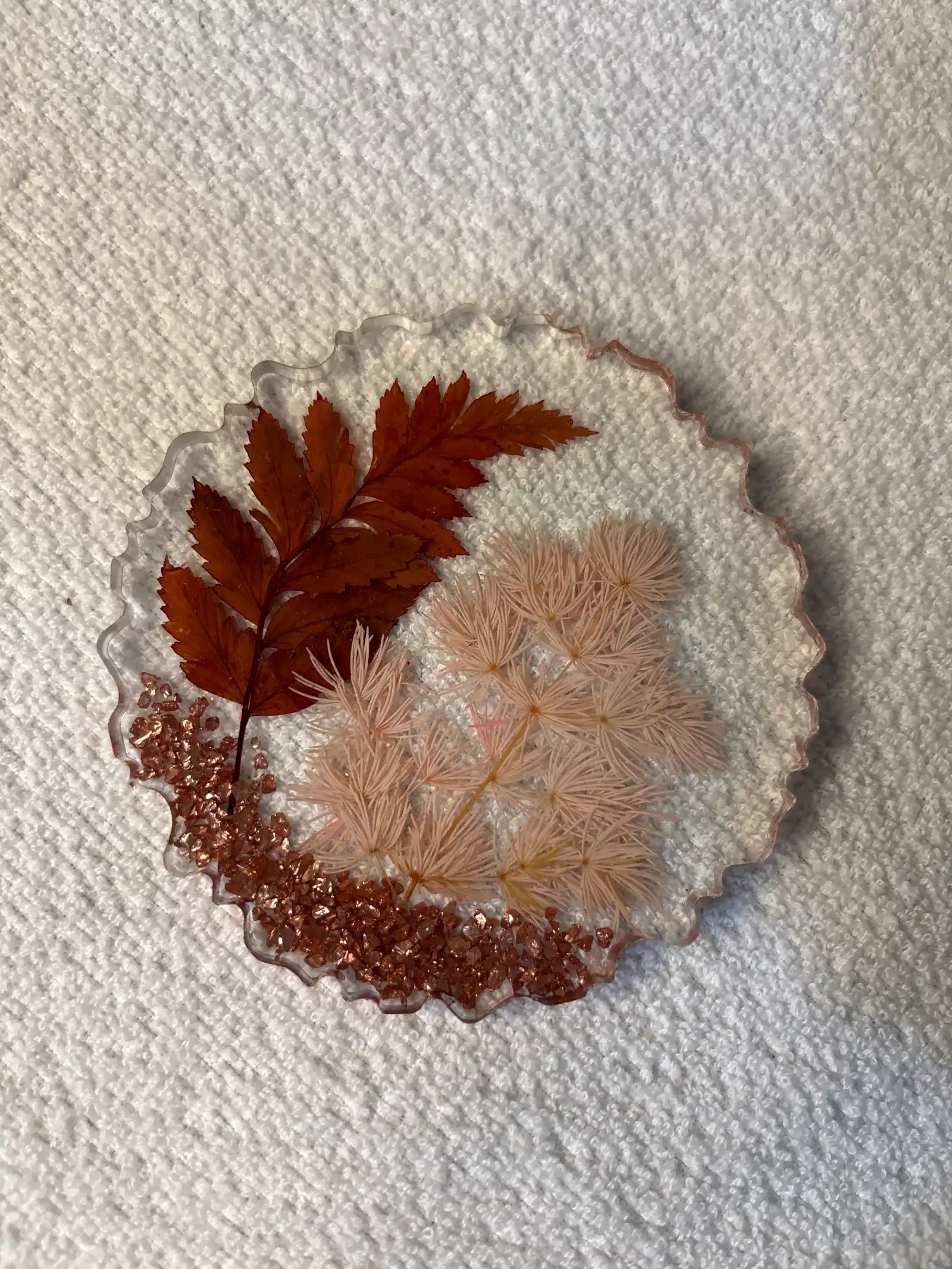 Resin Luxury Tea Coaster (6 Pcs)