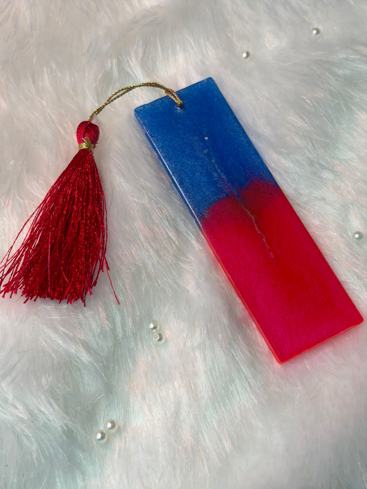 Luxury Handcrafted Resin Bookmark