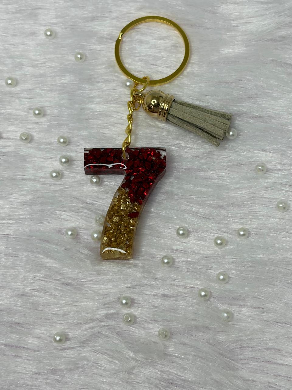 Resin Luxury Keychain