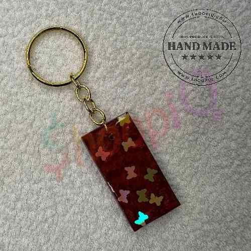Resin Luxury Keychain
