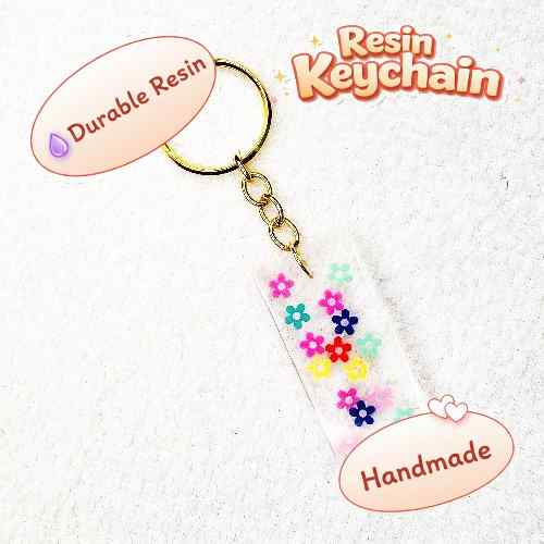 Resin Luxury Keychain