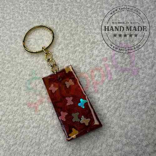 Resin Luxury Keychain