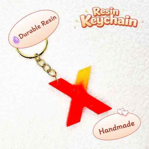 Resin Luxury Keychain