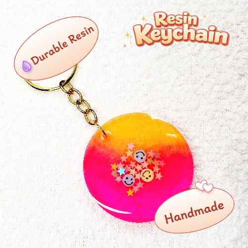Resin Luxury Keychain