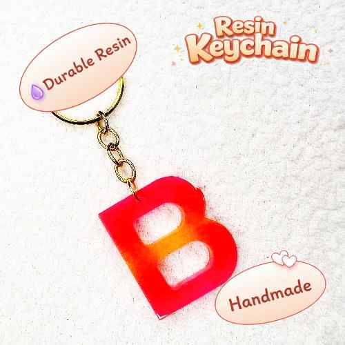 Resin Luxury Keychain