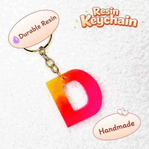 Resin Luxury Keychain