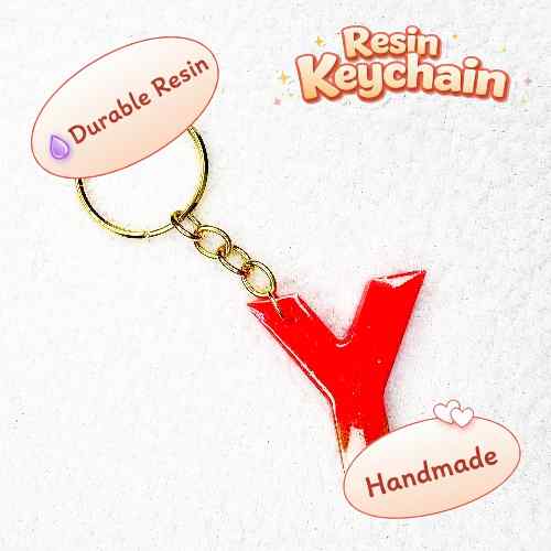 Resin Luxury Keychain