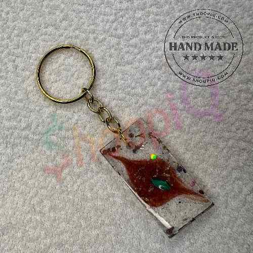 Resin Luxury Keychain