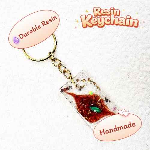 Resin Luxury Keychain