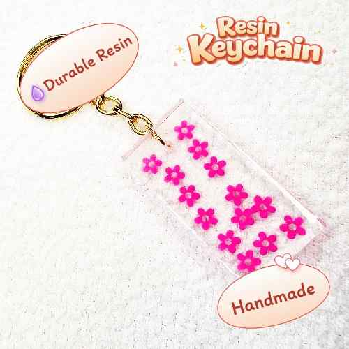 Resin Luxury Keychain