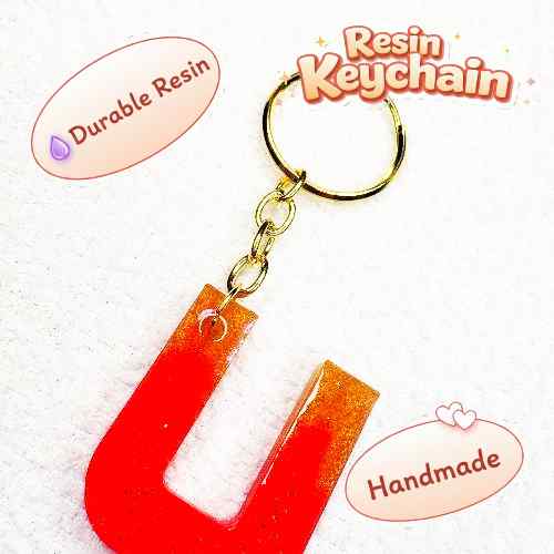 Resin Luxury Keychain