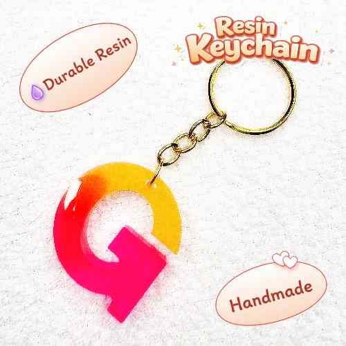 Resin Luxury Keychain