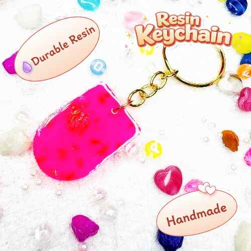 Resin Luxury Keychain