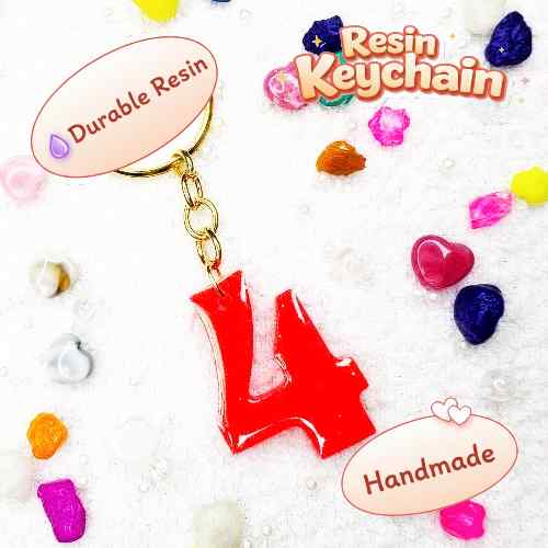 Resin Luxury Keychain