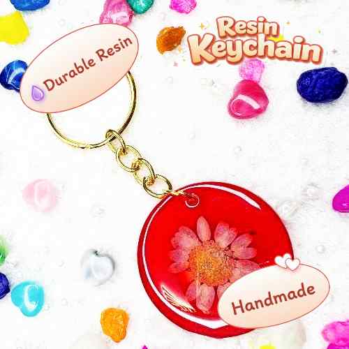 Resin Luxury Keychain