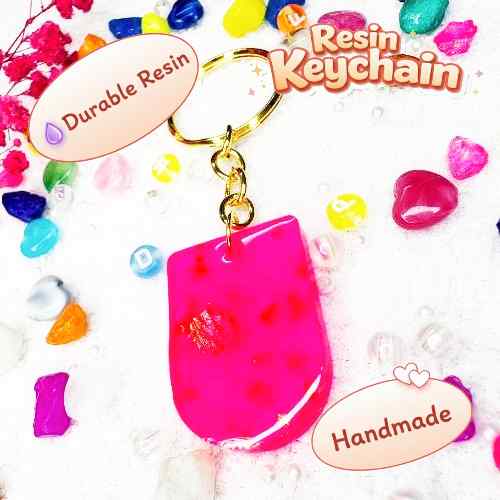 Resin Luxury Keychain