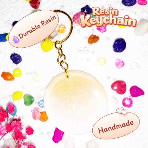 Resin Luxury Keychain