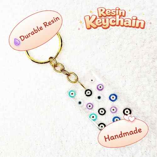 Resin Luxury Keychain