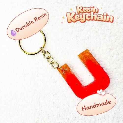 Resin Luxury Keychain