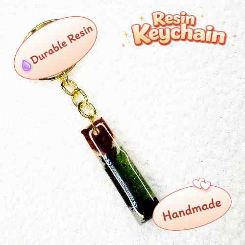 Resin Luxury Keychain