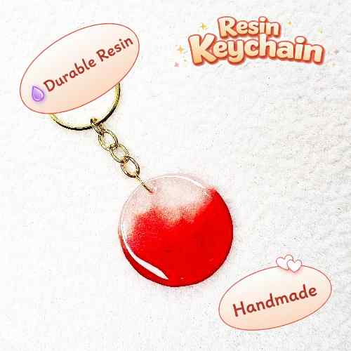 Resin Luxury Keychain