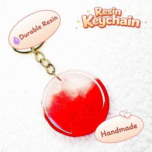 Resin Luxury Keychain
