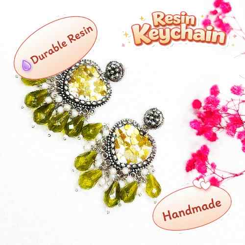 Resin Luxury Keychain