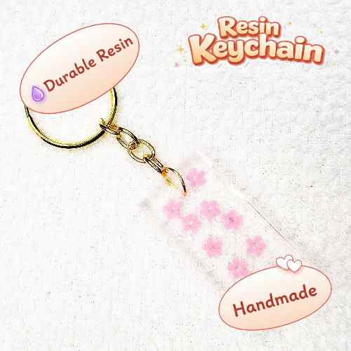 Resin Luxury Keychain