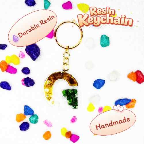 Resin Luxury Keychain