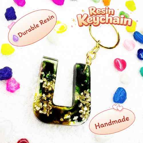 Resin Luxury Keychain
