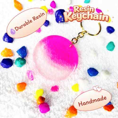 Resin Luxury Keychain