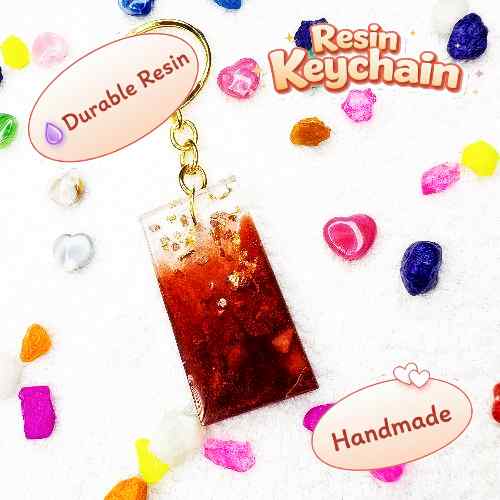 Resin Luxury Keychain