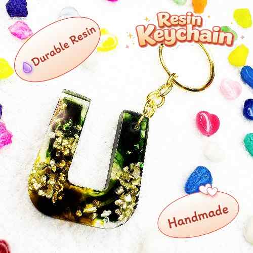 Resin Luxury Keychain