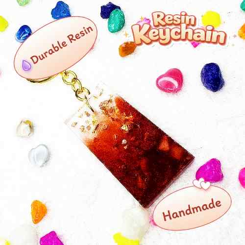 Resin Luxury Keychain