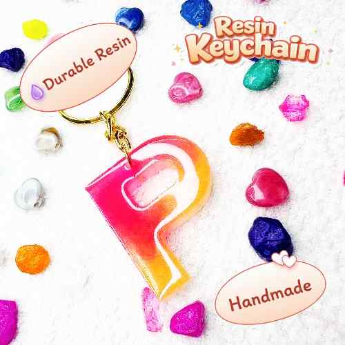 Resin Luxury Keychain