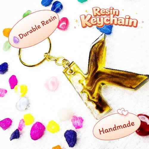 Resin Luxury Keychain