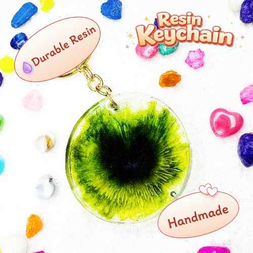Resin Luxury Keychain