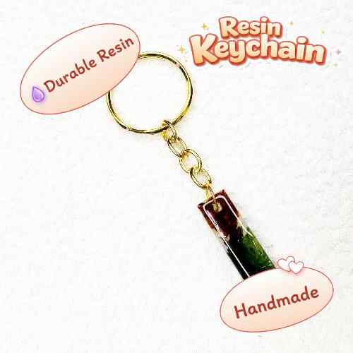 Resin Luxury Keychain