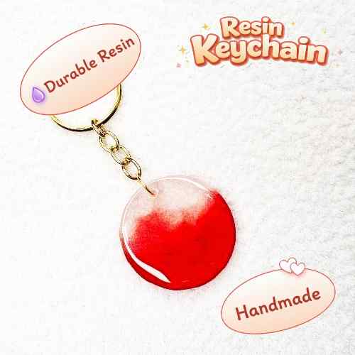 Resin Luxury Keychain