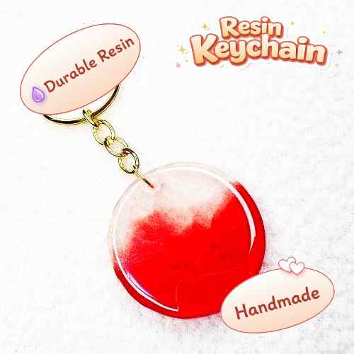 Resin Luxury Keychain