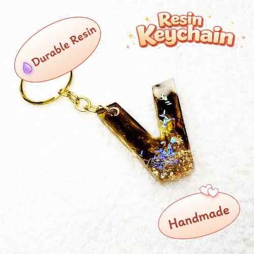 Resin Luxury Keychain