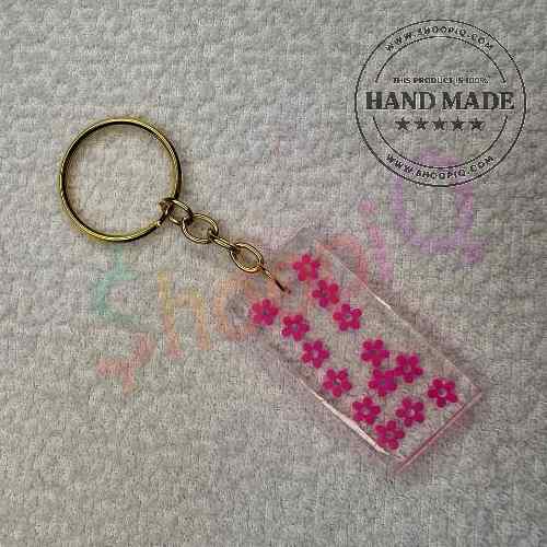 Resin Luxury Keychain