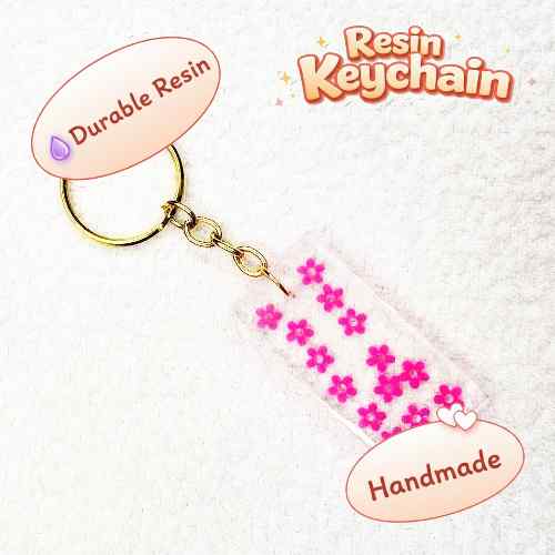 Resin Luxury Keychain