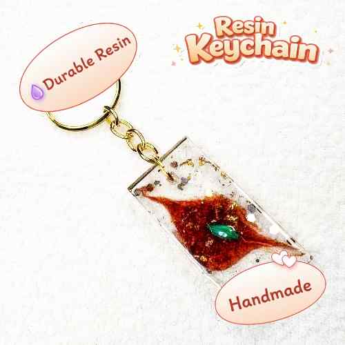 Resin Luxury Keychain