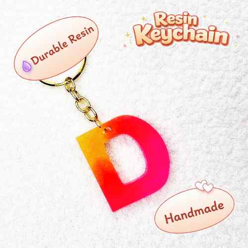 Resin Luxury Keychain