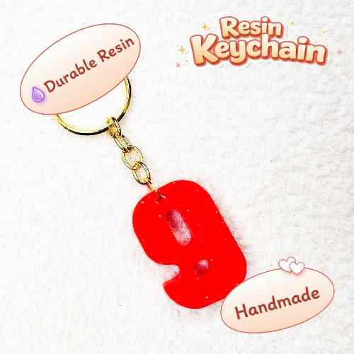 Resin Luxury Keychain
