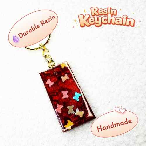 Resin Luxury Keychain